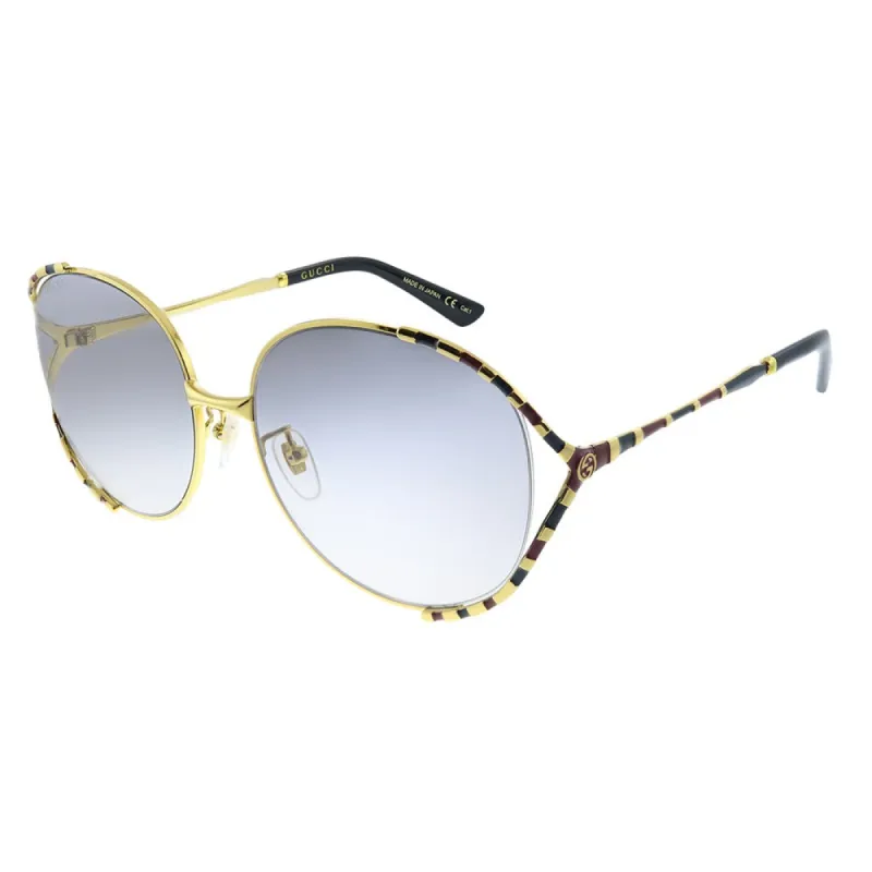 Gucci Womens Gold Sunglasses GG_0595S_002 sold by Ruumur