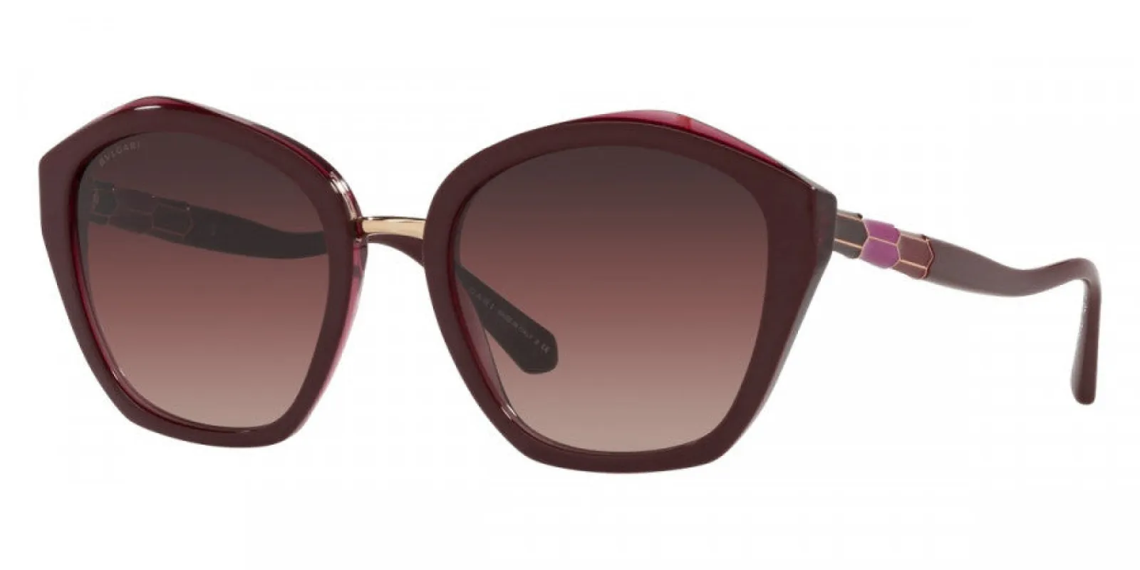 Bulgari Women's 55 mm Cherry On Transparent Re Sunglasses BV8234-5469E2-55 sold by Ruumur