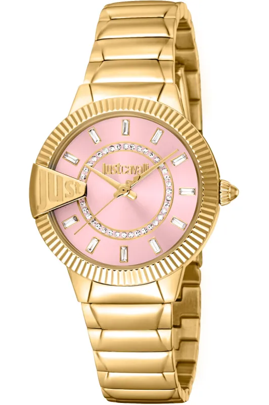 Just Cavalli Women's JC1L256M0065 Glam Chic Puntale 32mm Quartz Watch sold by Ruumur