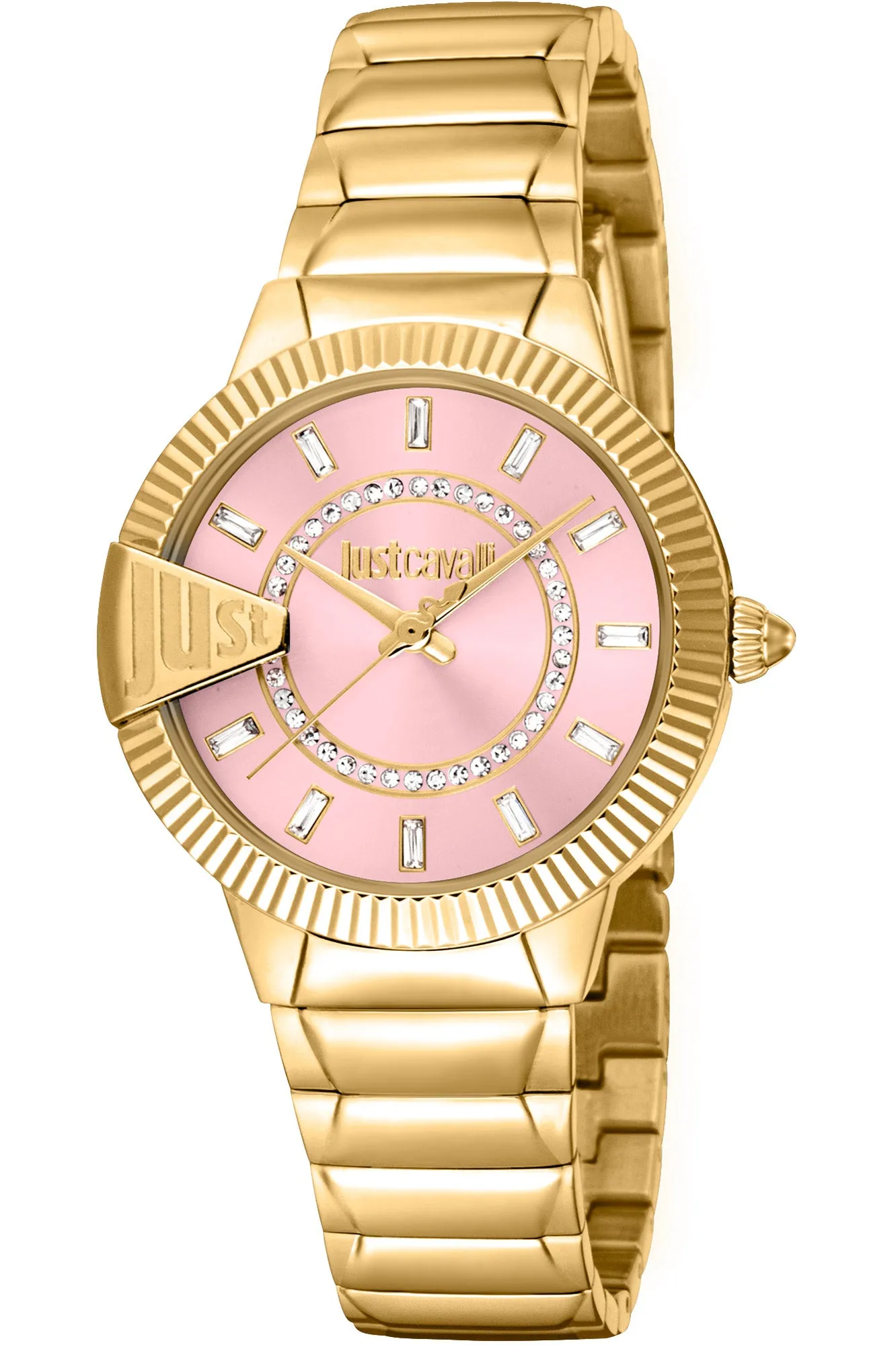 Just Cavalli Women's JC1L256M0065 Glam Chic Puntale 32mm Quartz Watch sold by Ruumur