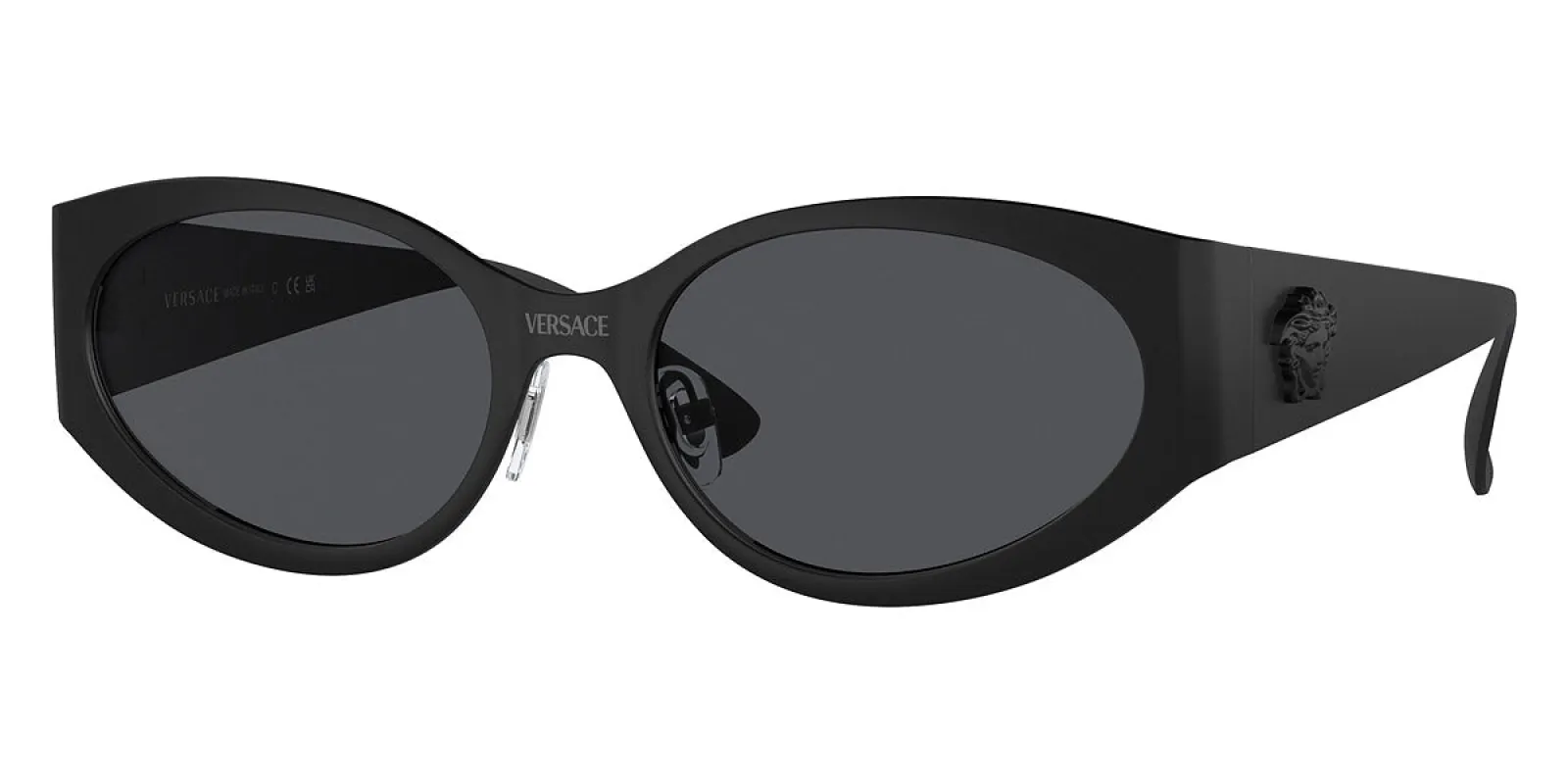 Versace Women's 56mm Matte Black Sunglasses VE2263-126187-56 sold by Ruumur