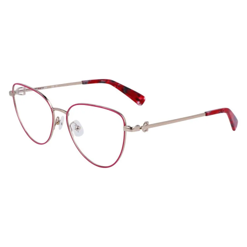 Longchamp Women's 54mm Rose Gold Red Opticals LO2158-718 sold by Ruumur
