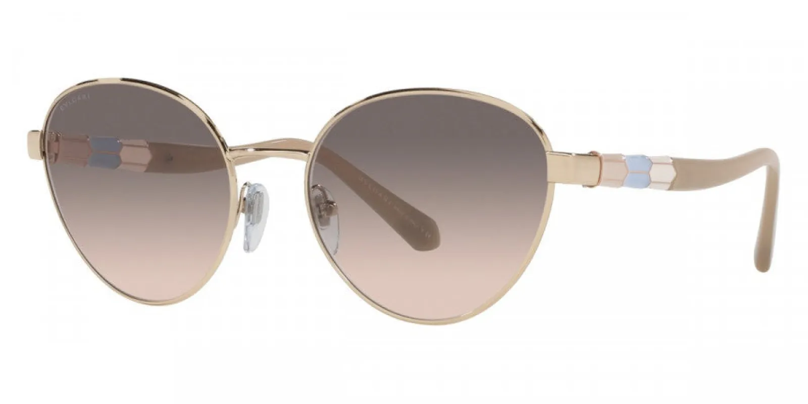 Bulgari Women's 55 mm Rose Gold Sunglasses BV6155-20143B-55 sold by Ruumur