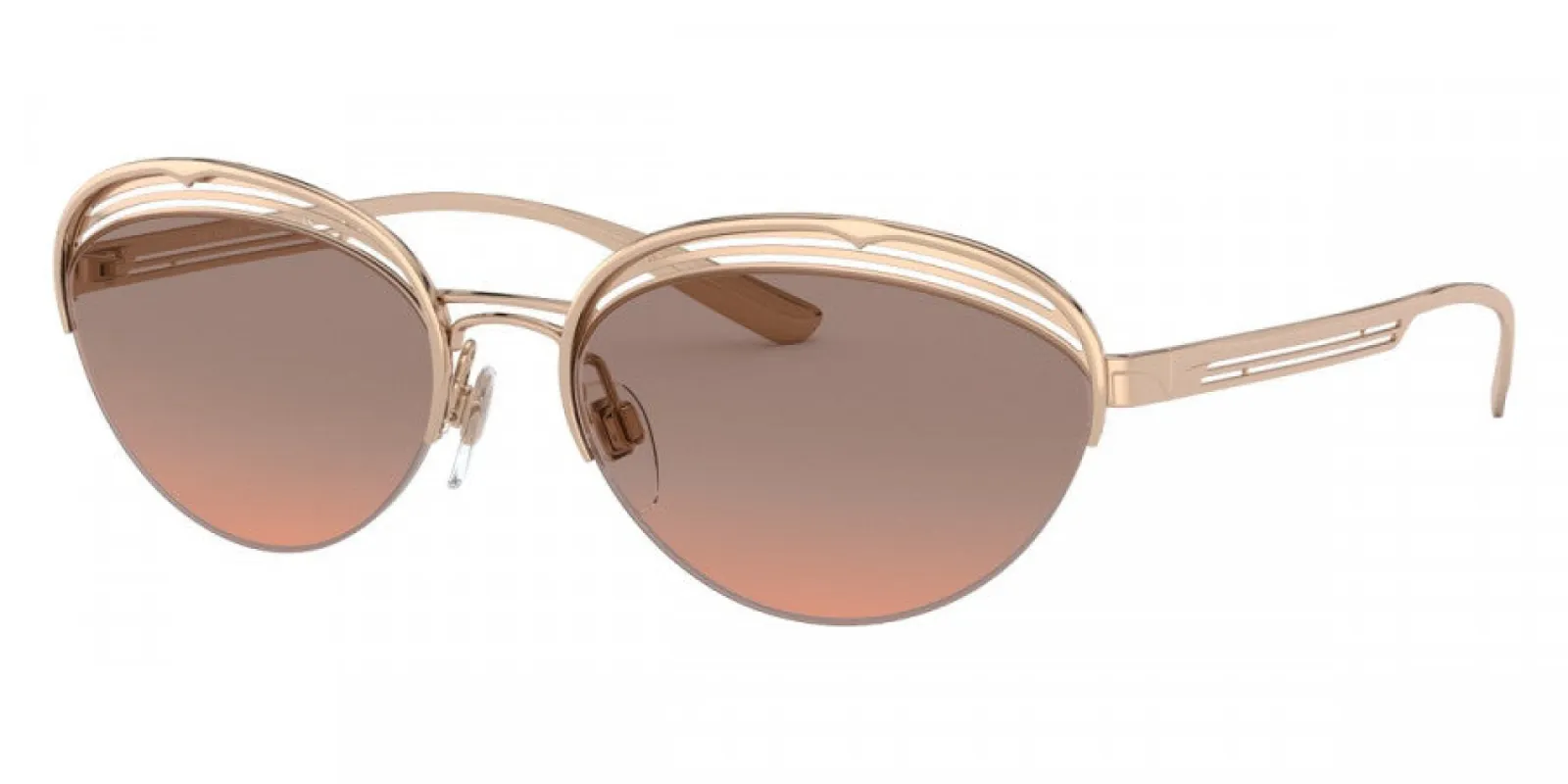 Bulgari Women's 58 mm Rose Gold Sunglasses BV6131-201418-58 sold by Ruumur