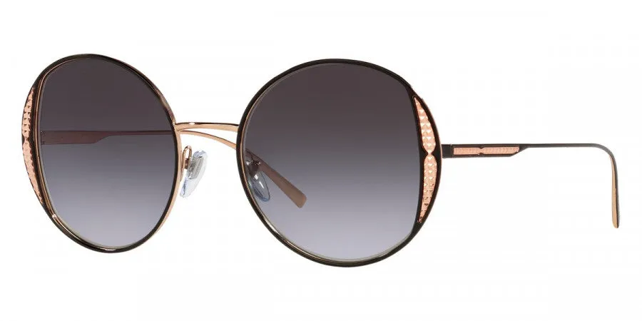 Bulgari Women's 53 mm Rose Gold and Black Sunglasses BV6169-20238G-53 sold by Ruumur