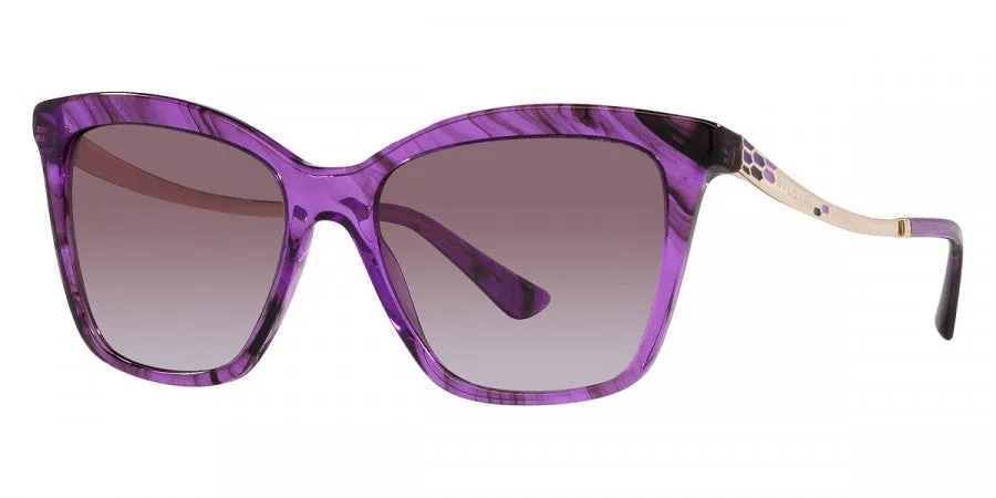 Bulgari Women's 54 mm Striped Purple Sunglasses BV8257-54058H-54 sold by Ruumur