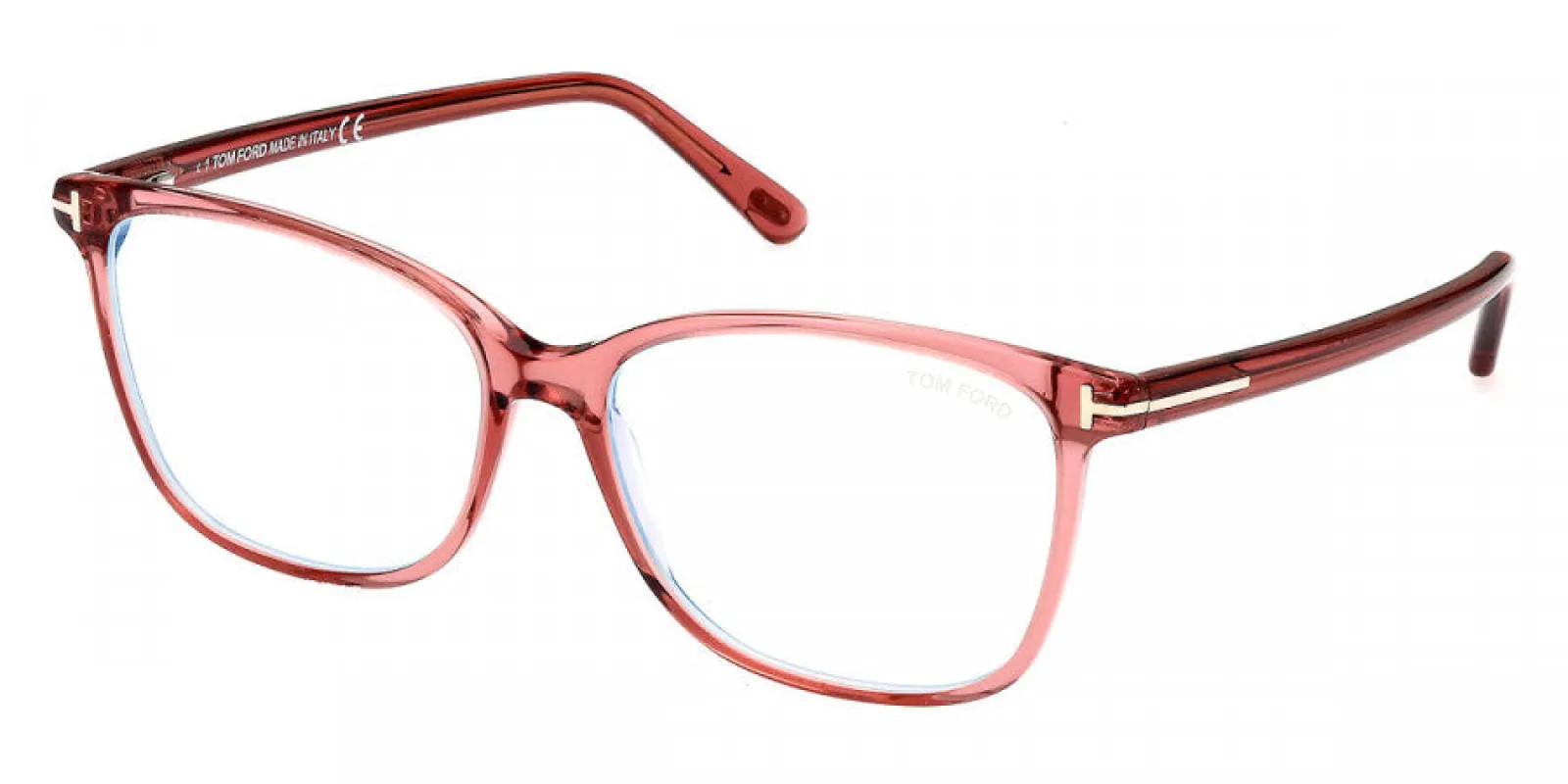 Tom Ford Women's T-Logo 54mm Pink Opticals FT5842-B-074-54 sold by Ruumur