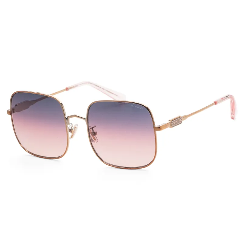 Coach Women's 55mm Rose Gold Sunglasses HC7120-93678D-55 sold by Ruumur