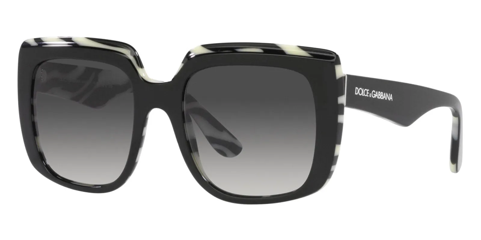 Dolce & Gabbana Women's DG4414-33728G-54 Fashion 54mm Zebra Sunglasses sold by Ruumur