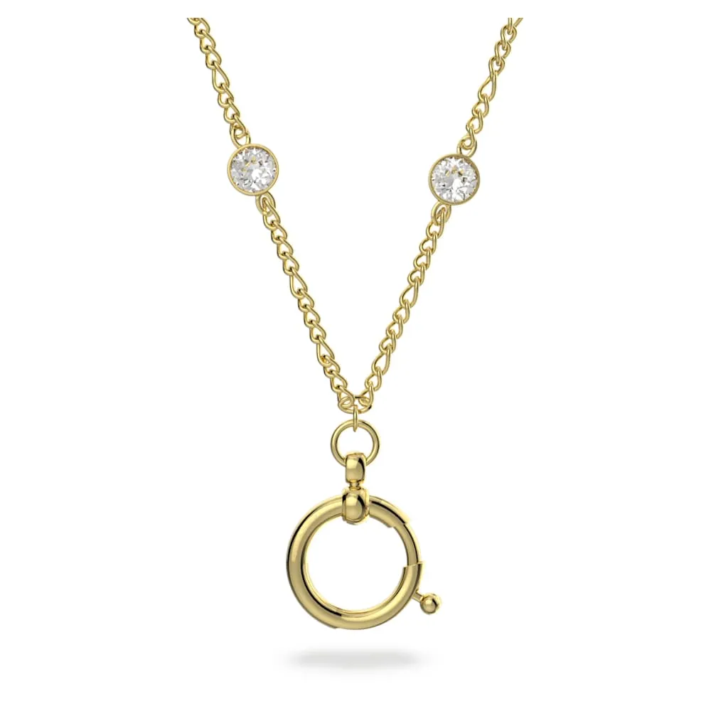 Swarovski Curiosa Women's White Crystal Gold-tone plated Necklace 5629491 sold by Ruumur