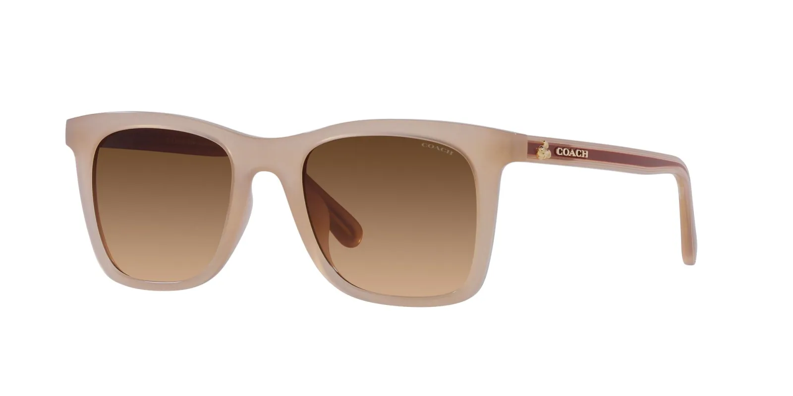 Coach Women's 51mm Milky Ivory Sunglasses HC8374U-574774-51 made by Ruumur