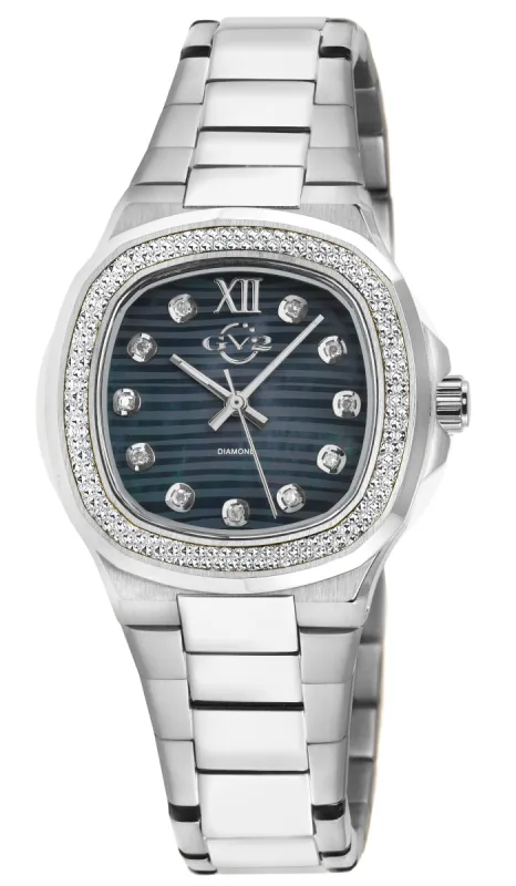 GV2 by Gevril Women's Potente 33mm Quartz Watch 18200B sold by Ruumur