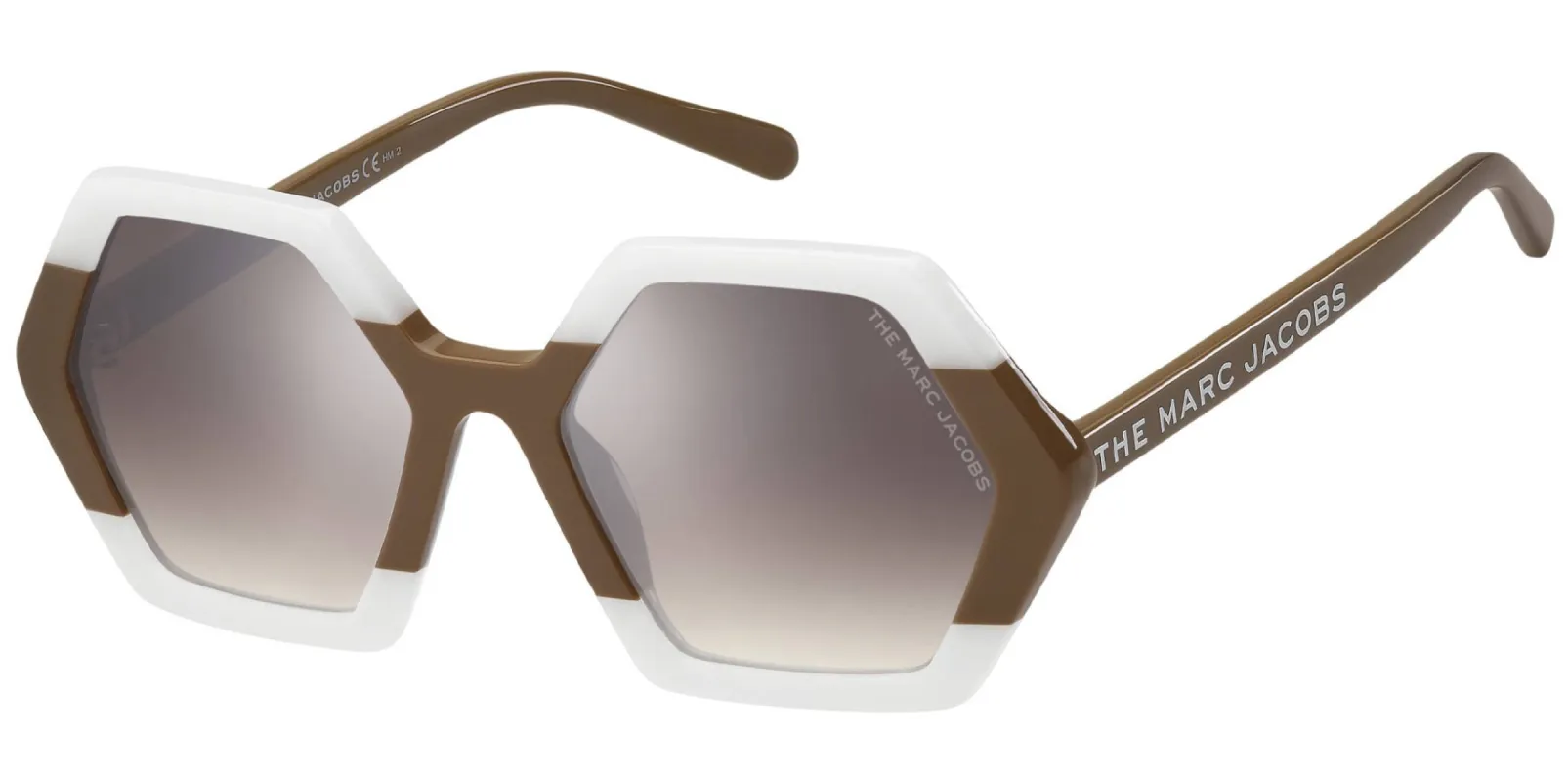 Marc Jacobs Women's 53mm Brown White Sunglasses MARC521S-0BJS-NQ sold by Ruumur