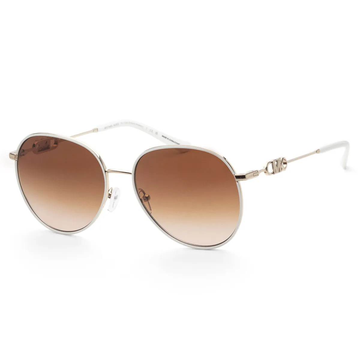 Michael Kors Women's 58mm Light Gold / White Sunglasses MK1128J-123313-58 sold by Ruumur