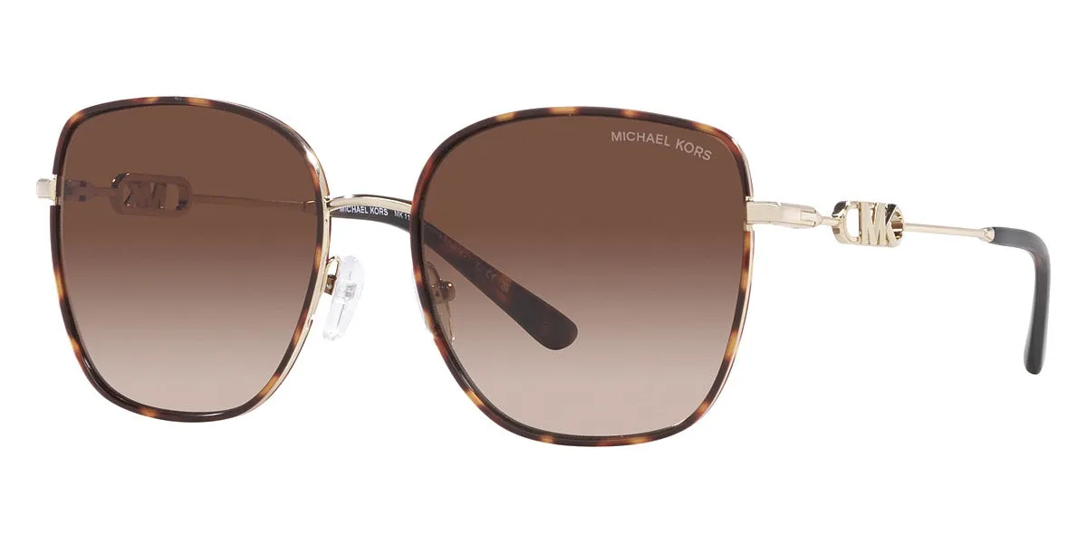 Michael Kors Women's 56mm Light Gold Dark Tortoise Sunglasses MK1129J-101413-56 sold by Ruumur