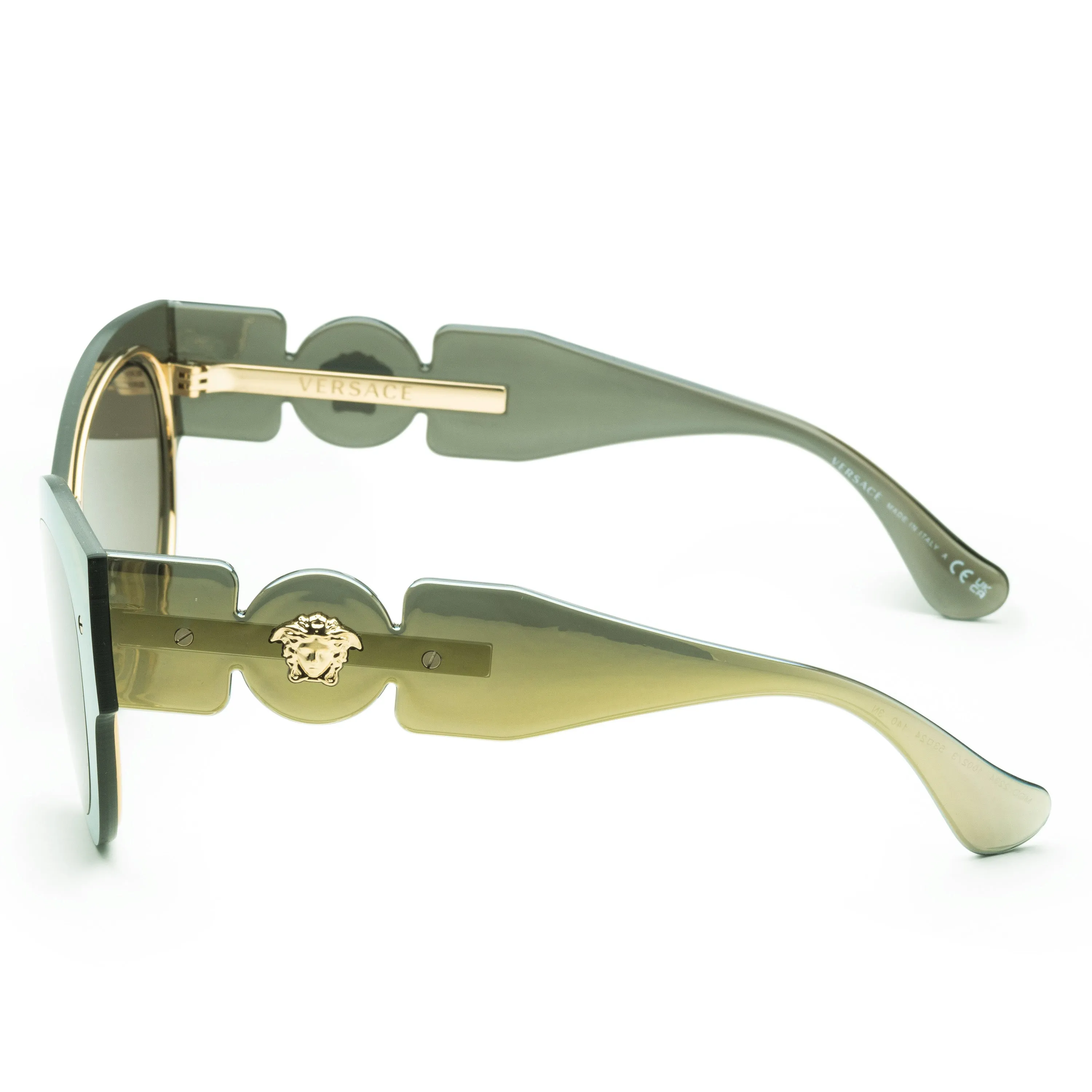 Versace Women's Fashion 53mm Transparent Brown Sunglasses sold by Ruumur product image thumbnail 2