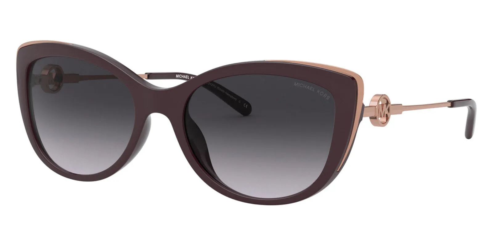 Michael Kors Women's MK2127U-33448G-55 Fashion 55mm Cordovan Sunglasses sold by Ruumur