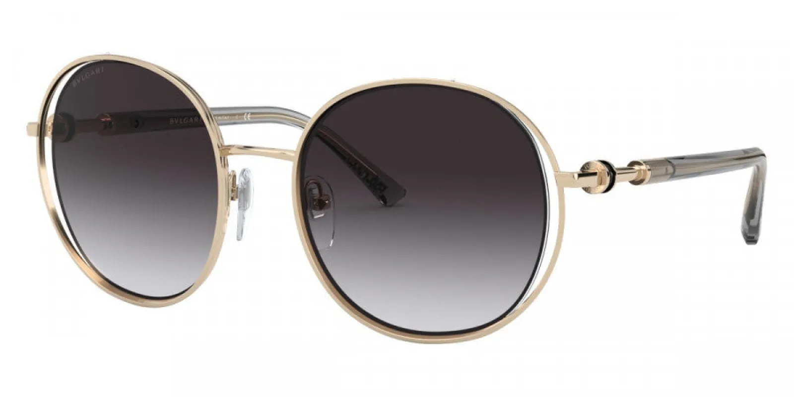 Bulgari Women's 55 mm Rose Gold Sunglasses BV6135-20148G-55 sold by Ruumur