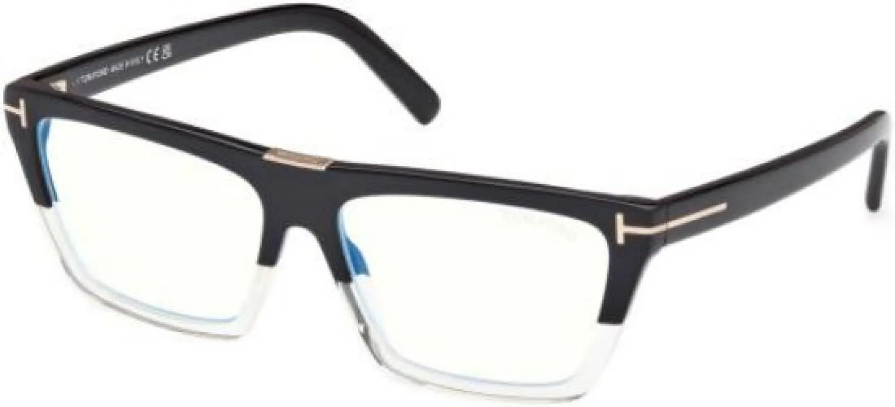 Tom Ford Women's T-Logo 57mm Black Opticals FT5912-B-5-57 sold by Ruumur