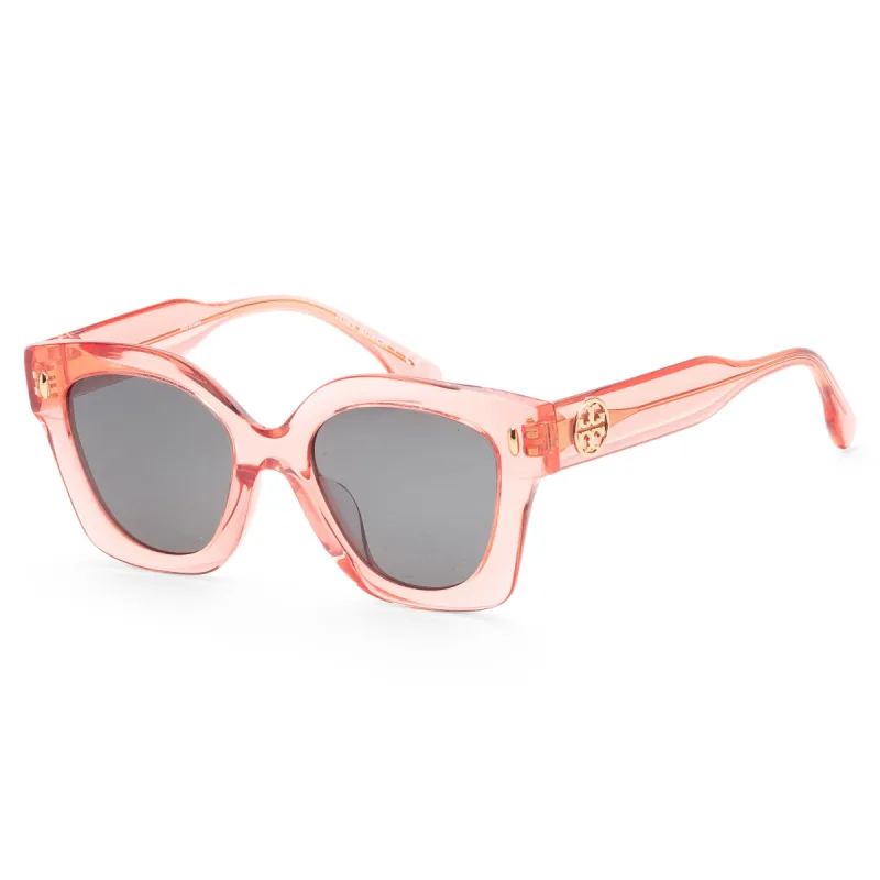 Tory Burch Women's 49mm Transparent Orange Sunglasses TY7201U-199087-49 sold by Ruumur