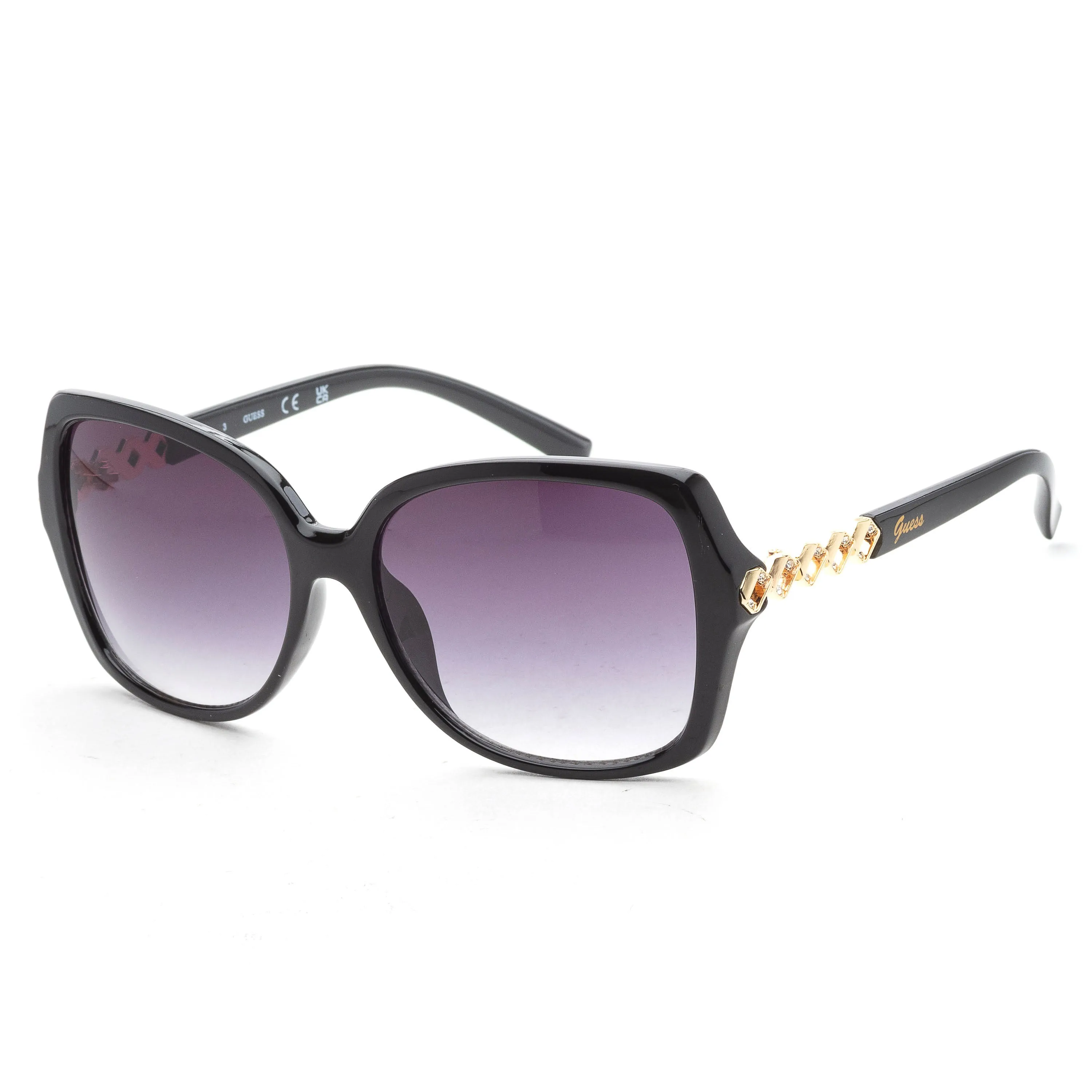 Guess Women's 58mm Black Sunglasses GF0413-01B sold by Ruumur