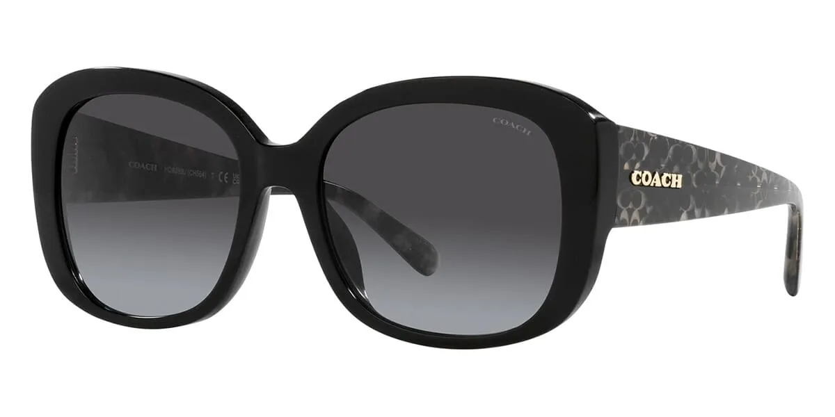 Coach Women's 56mm Black Sunglasses HC8363U-50028G-56 sold by Ruumur