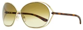 Tom Ford Women's Carla 66mm Shiny Rose Gold Sunglasses FT0157-28F-66 sold by Ruumur