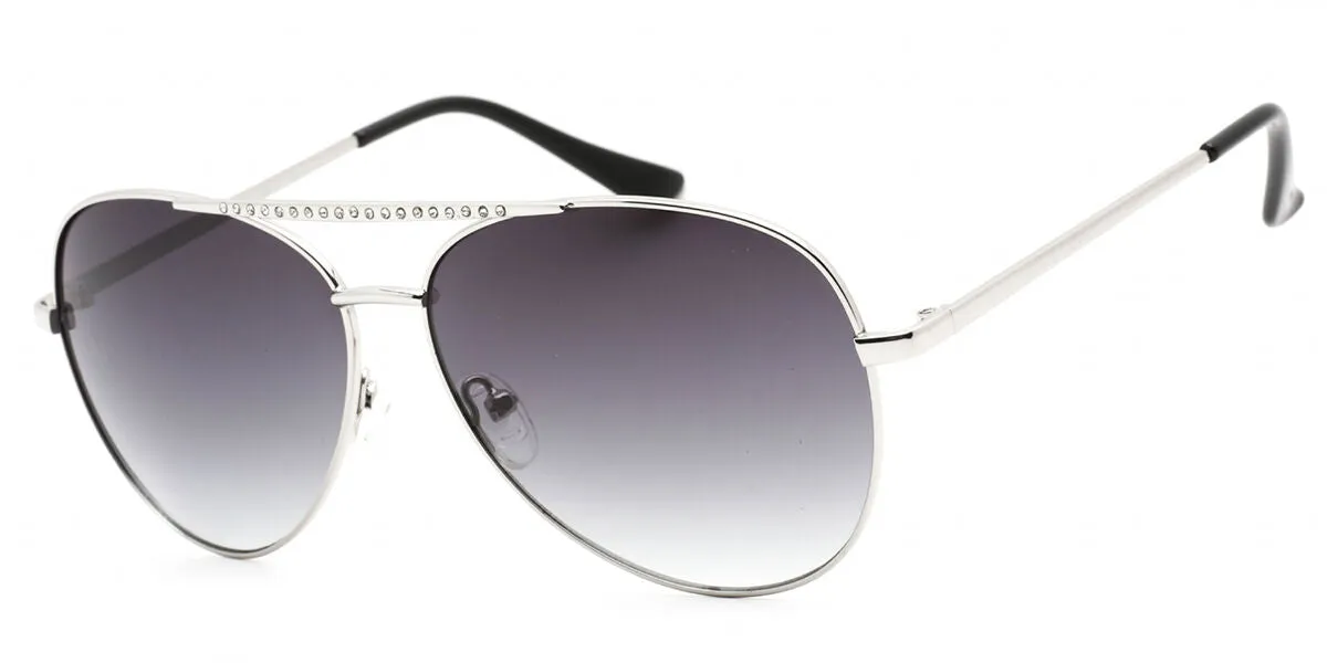 Guess Women's 62mm Silver Sunglasses GF0399-01B sold by Ruumur