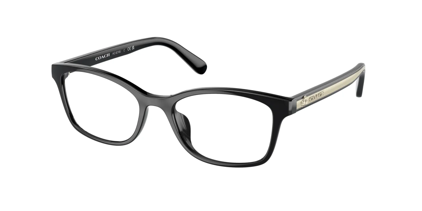 Coach Women's 51mm Black Opticals HC6216U-5002-51 sold by Ruumur