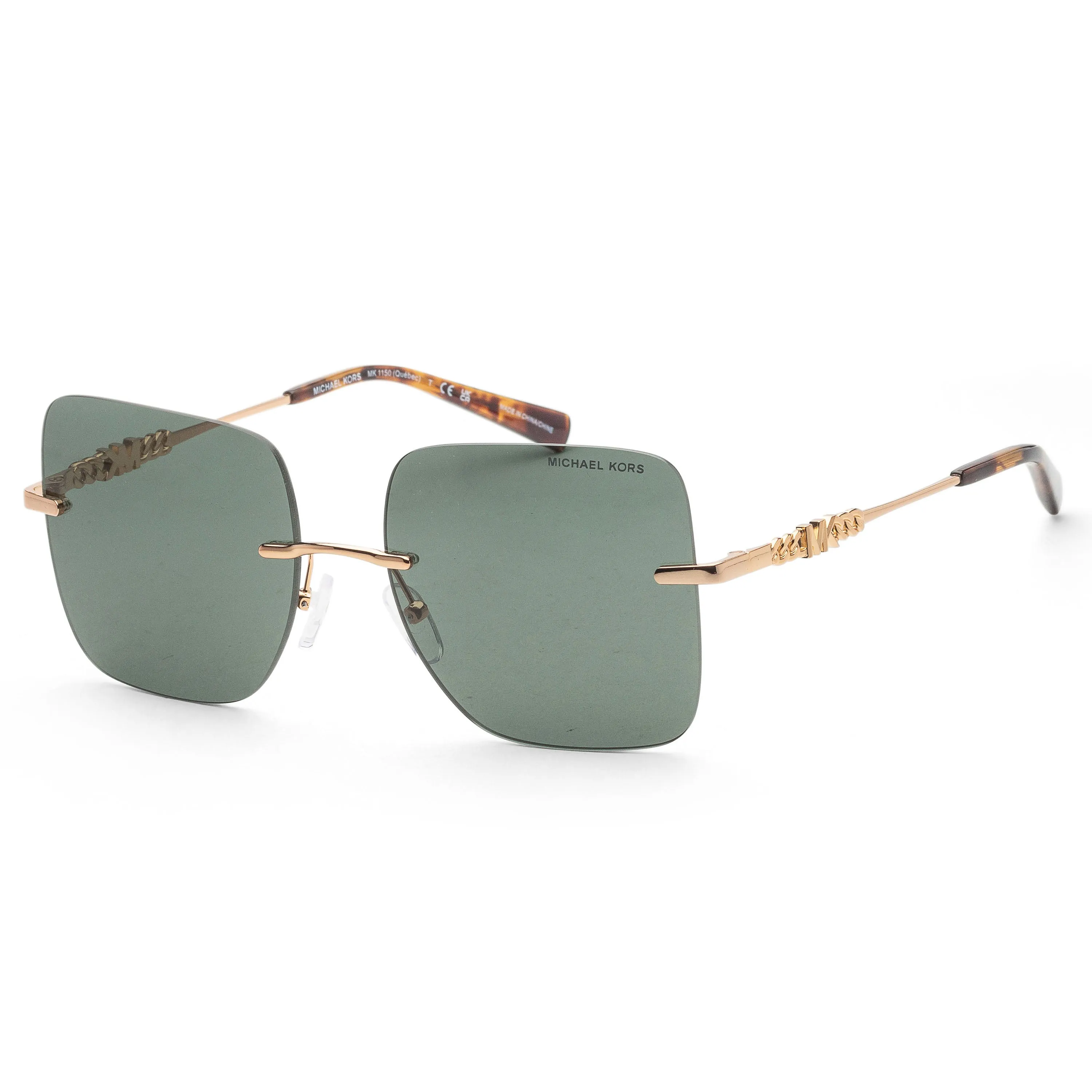 Michael Kors Women's 55mm Green Solid Sunglasses MK1150-18963H-55 sold by Ruumur