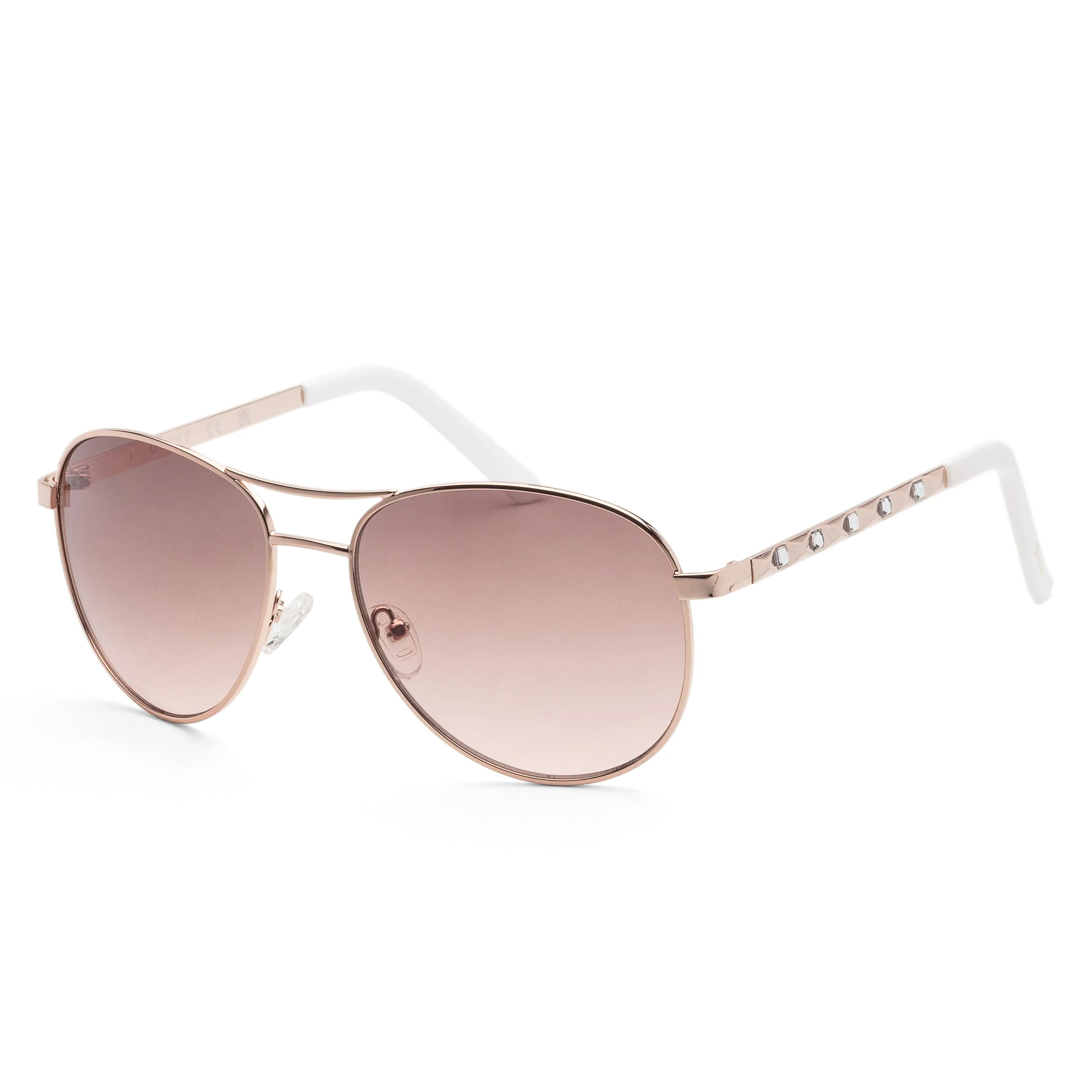 Guess Women's 61mm Rose Gold Sunglasses GF0408-28F sold by Ruumur