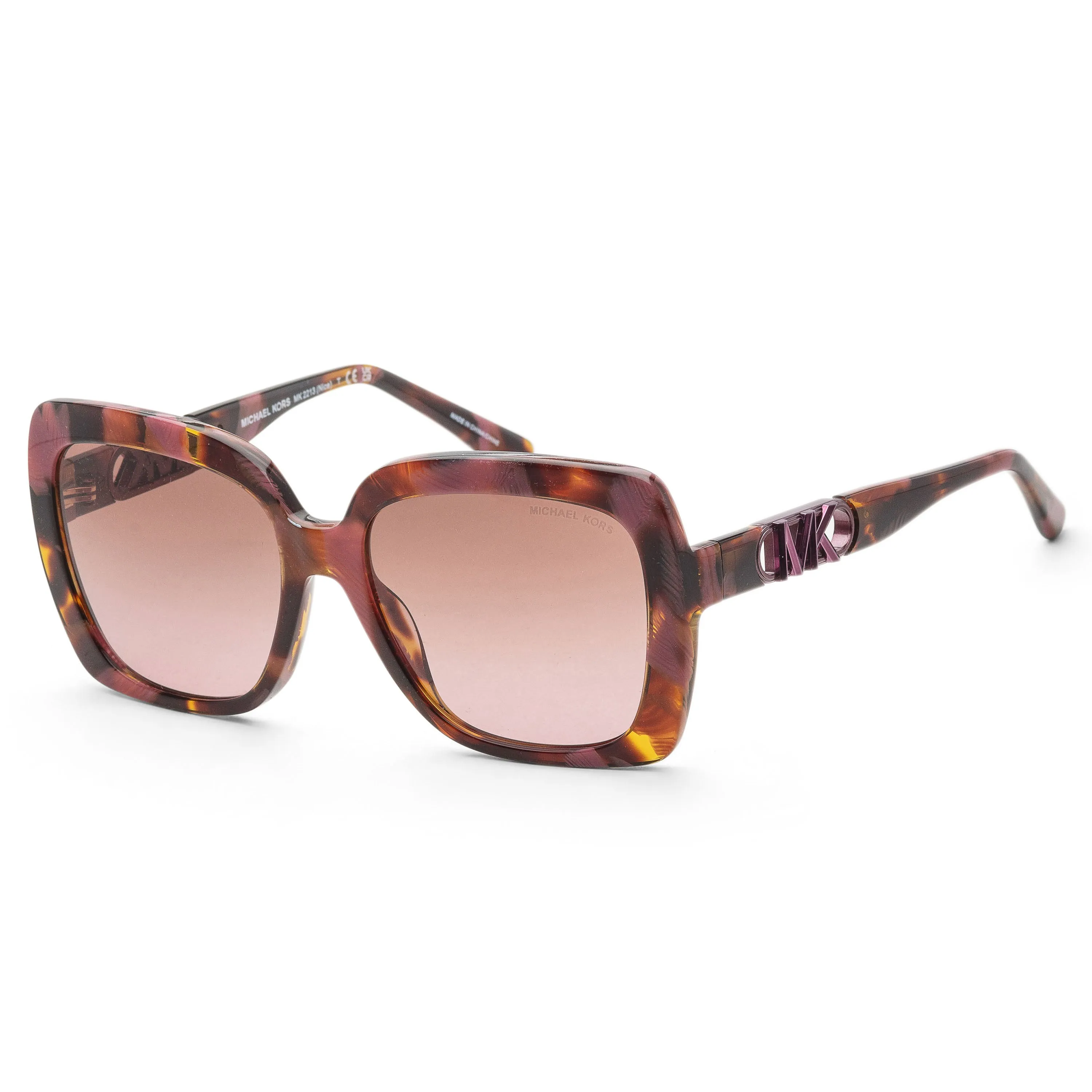 Michael Kors Women's 57mm Plum Graphic Tortoise Sunglasses MK2213-39989T-57 sold by Ruumur