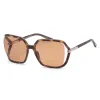 Tom Ford Women's Solange 60mm Dark Havana Sunglasses FT1089-52E-60 sold by Ruumur