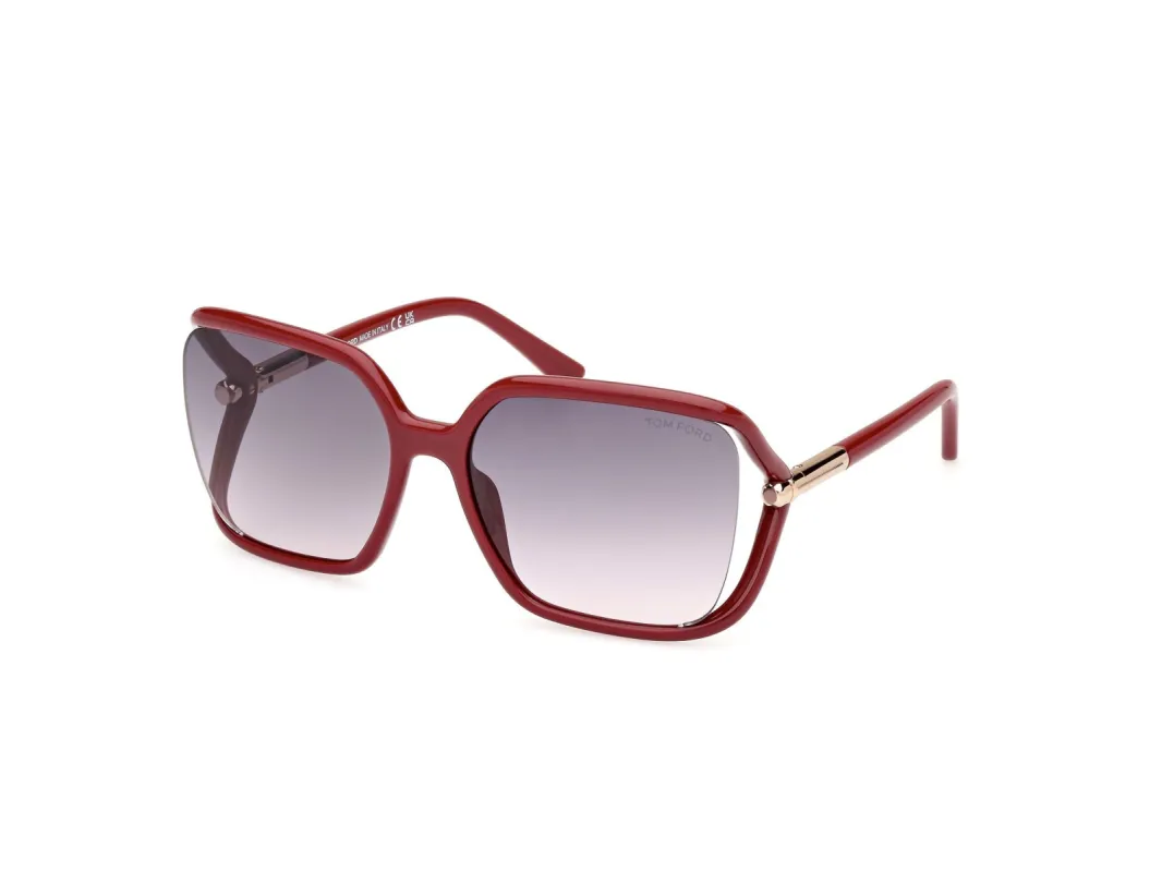 Tom Ford Women's Solange 60mm Shiny Fuchsia Polarized Sunglasses FT1089-75B-60 sold by Ruumur