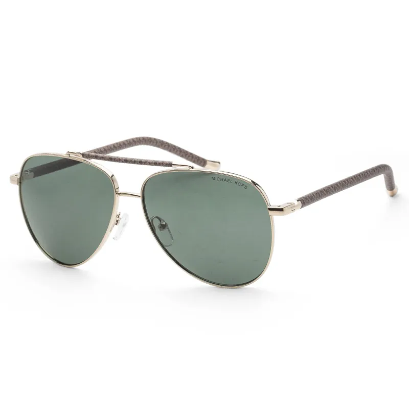 Michael Kors Women's 59mm Light Gold Shiny Sunglasses MK1146-10143H-59 sold by Ruumur