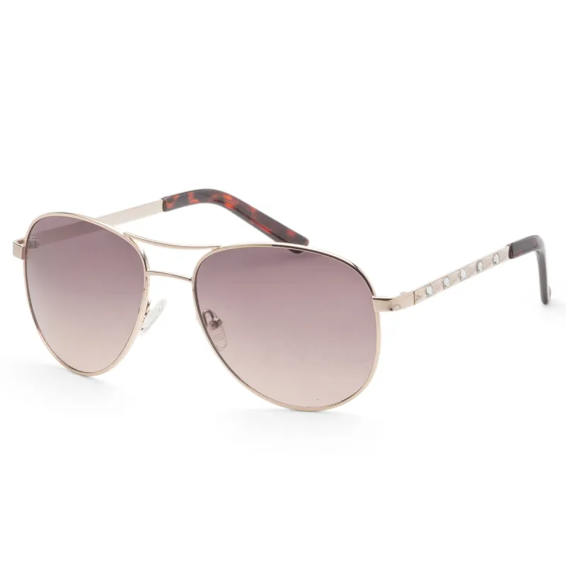 Guess Women's 61mm Gold Sunglasses GF0408-32F sold by Ruumur