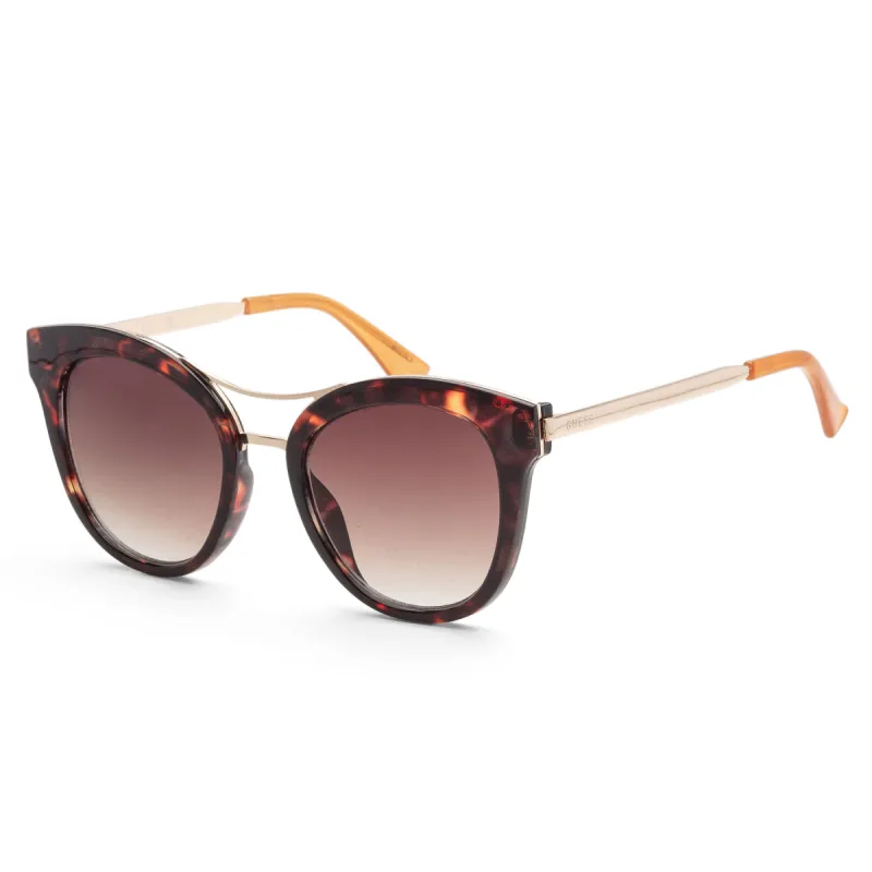 Guess Women's 53mm Dark Havana Sunglasses GF0304-52G sold by Ruumur