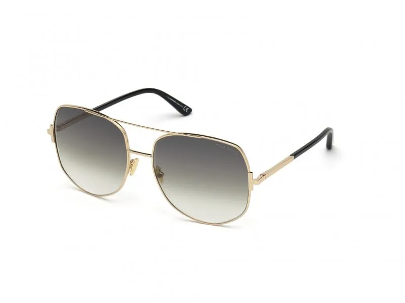Tom Ford Women's Lennox 62mm Shiny Rose Gold Opticals FT0783-28B-62 sold by Ruumur