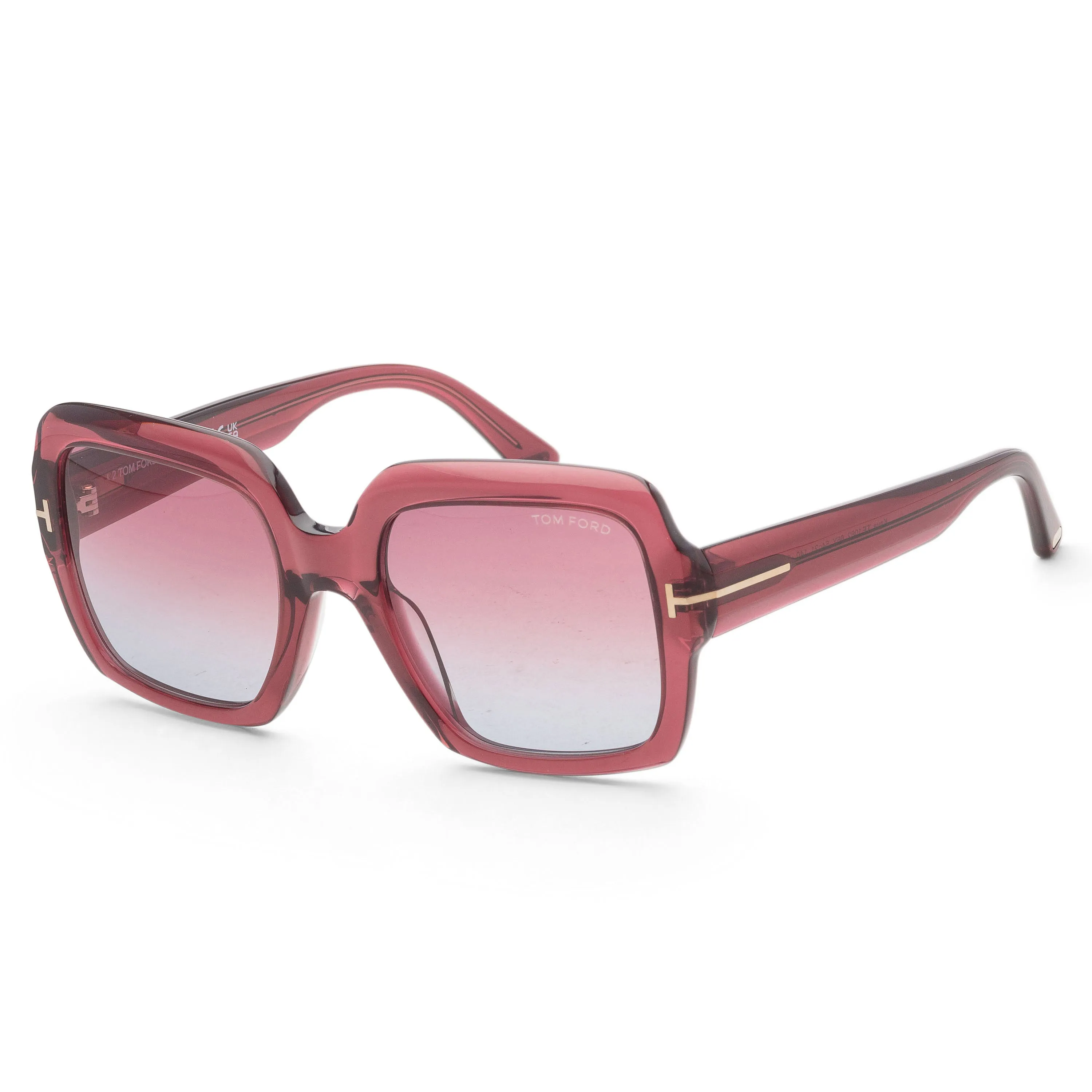 Tom Ford Women's Kaya 54mm Shiny Red Sunglasses FT1082-66Y-54 sold by Ruumur