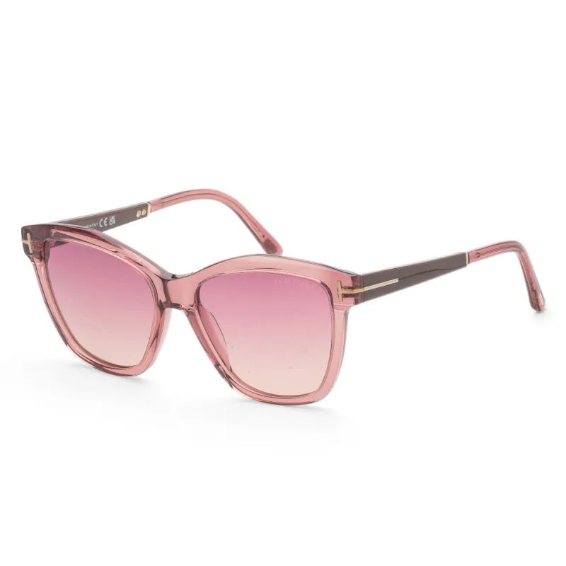 Tom Ford Women's Lucia 54mm Shiny Pink Sunglasses FT1087-72Z-54 sold by Ruumur