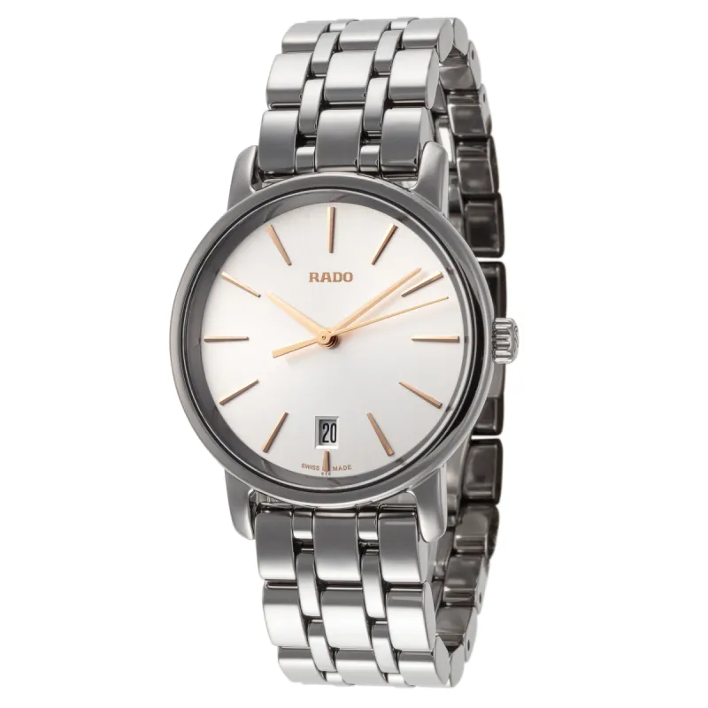 Rado Women's R14064107 DiaMaster 33mm Quartz Watch sold by Ruumur