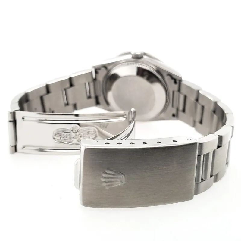 Rolex Datejust Midsize 31mm 1.62ct Bezel/Pink Baguette Dial Steel Oyster Watch TFJ-142507923 sold by Ruumur