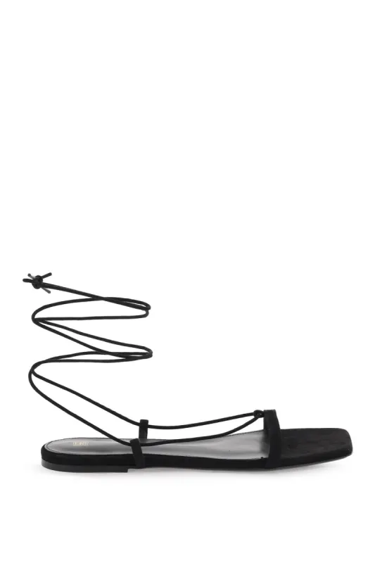 Toteme Suede Sandals For Women sold by Ruumur