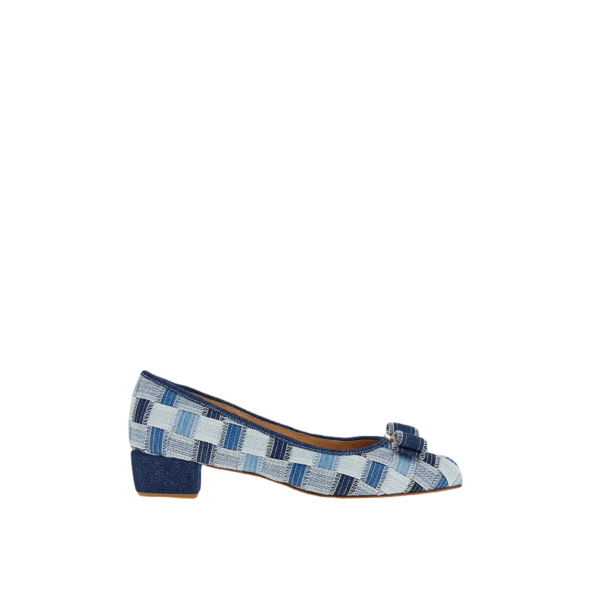Ferragamo Wo Varina Women's Pumps Blue sold by Ruumur product image thumbnail 2