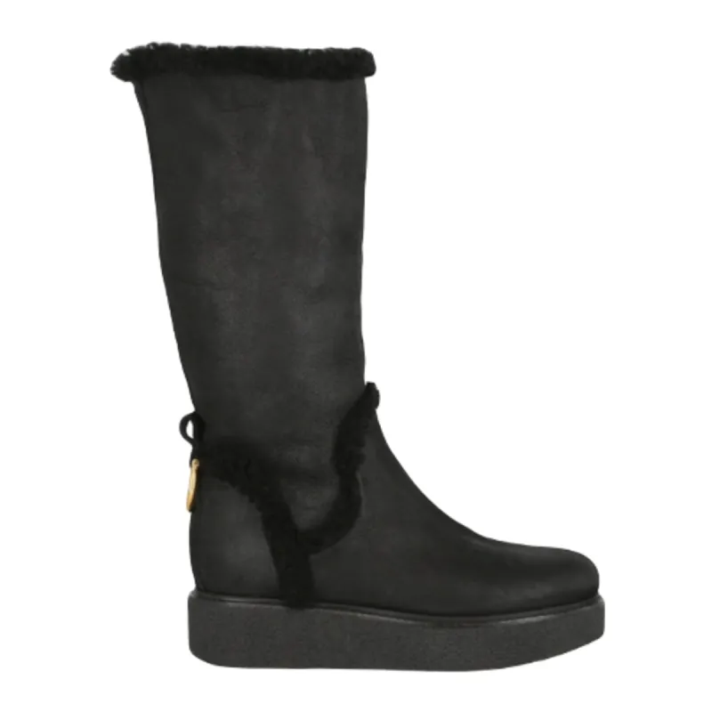 Ferragamo Bonne Women's Boots Black sold by Ruumur