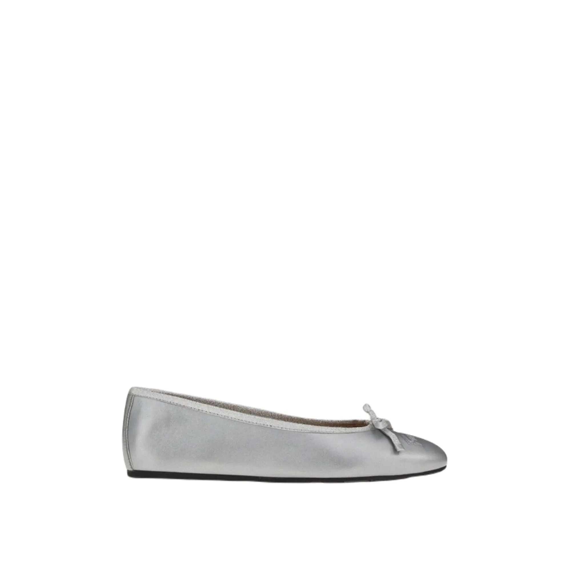 Ferragamo Ballerina Women's Ballets Silver sold by Ruumur