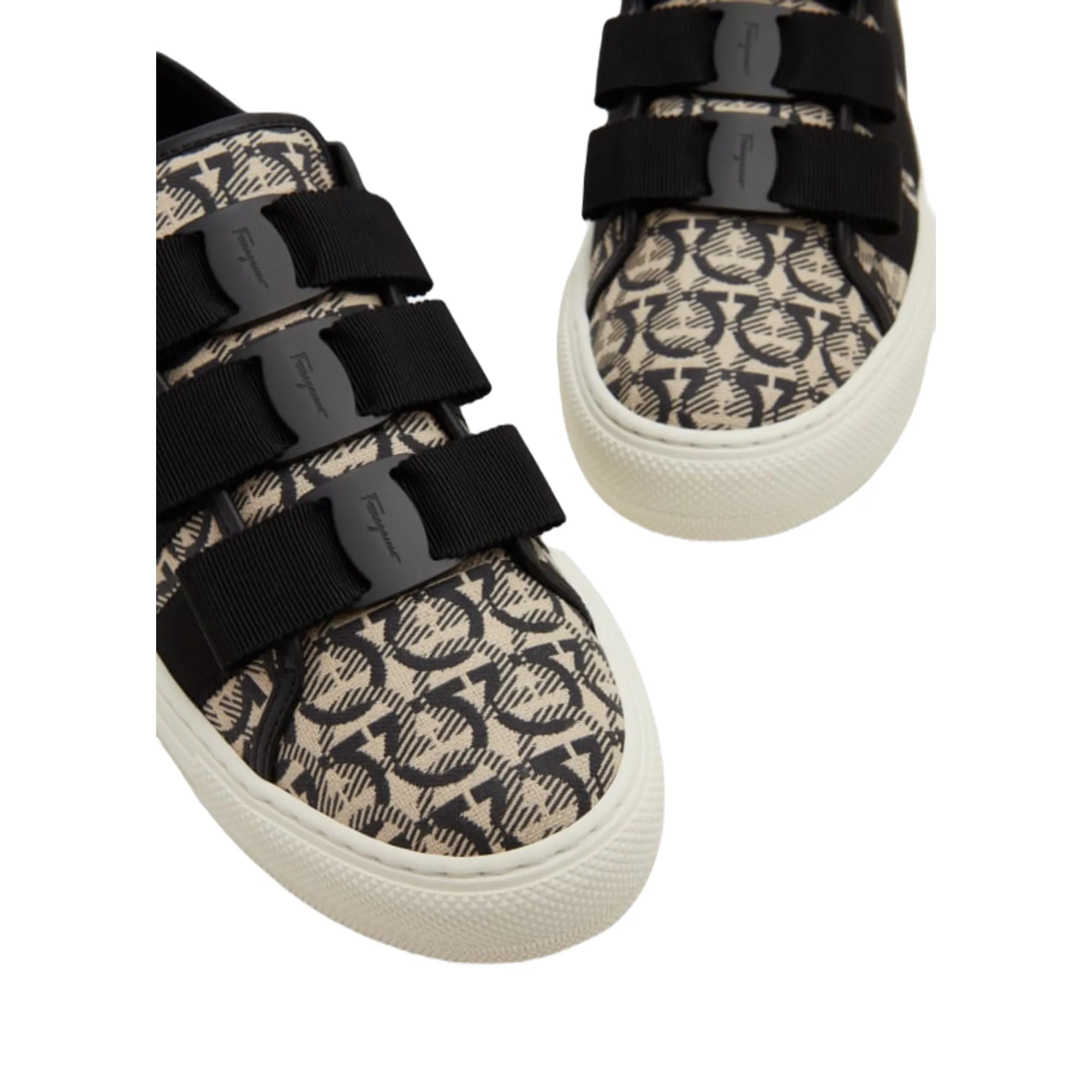 Ferragamo Nataly Women's Sneakers Beige, Black sold by Ruumur product image thumbnail 2