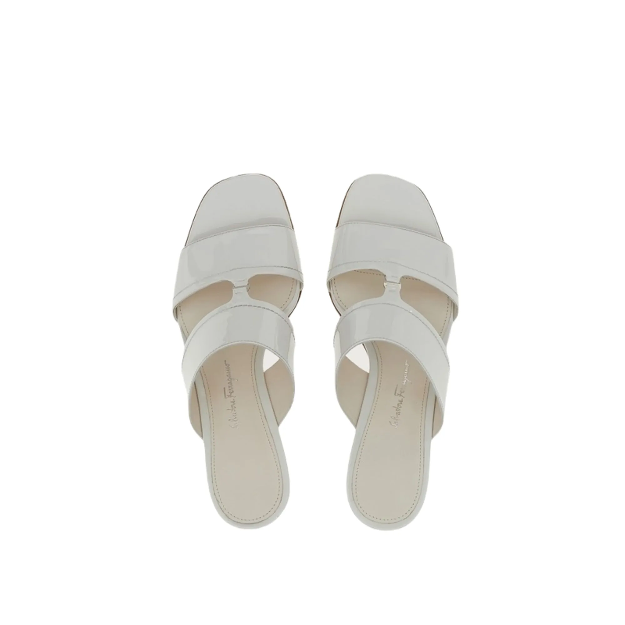 Ferragamo Tot 55 Women's Sandals White sold by Ruumur product image thumbnail 4