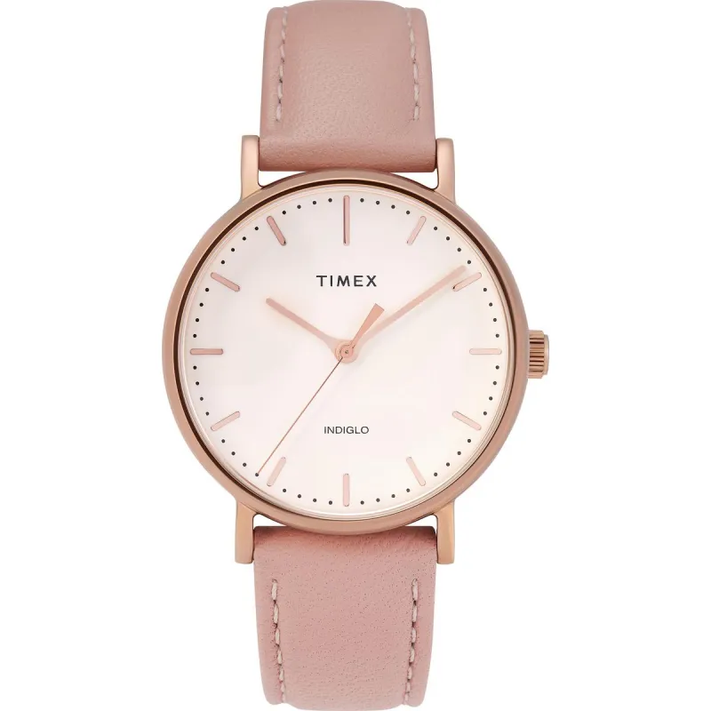 Timex Women's Fairfield 37mm Quartz Watch TW2T31900 sold by Ruumur