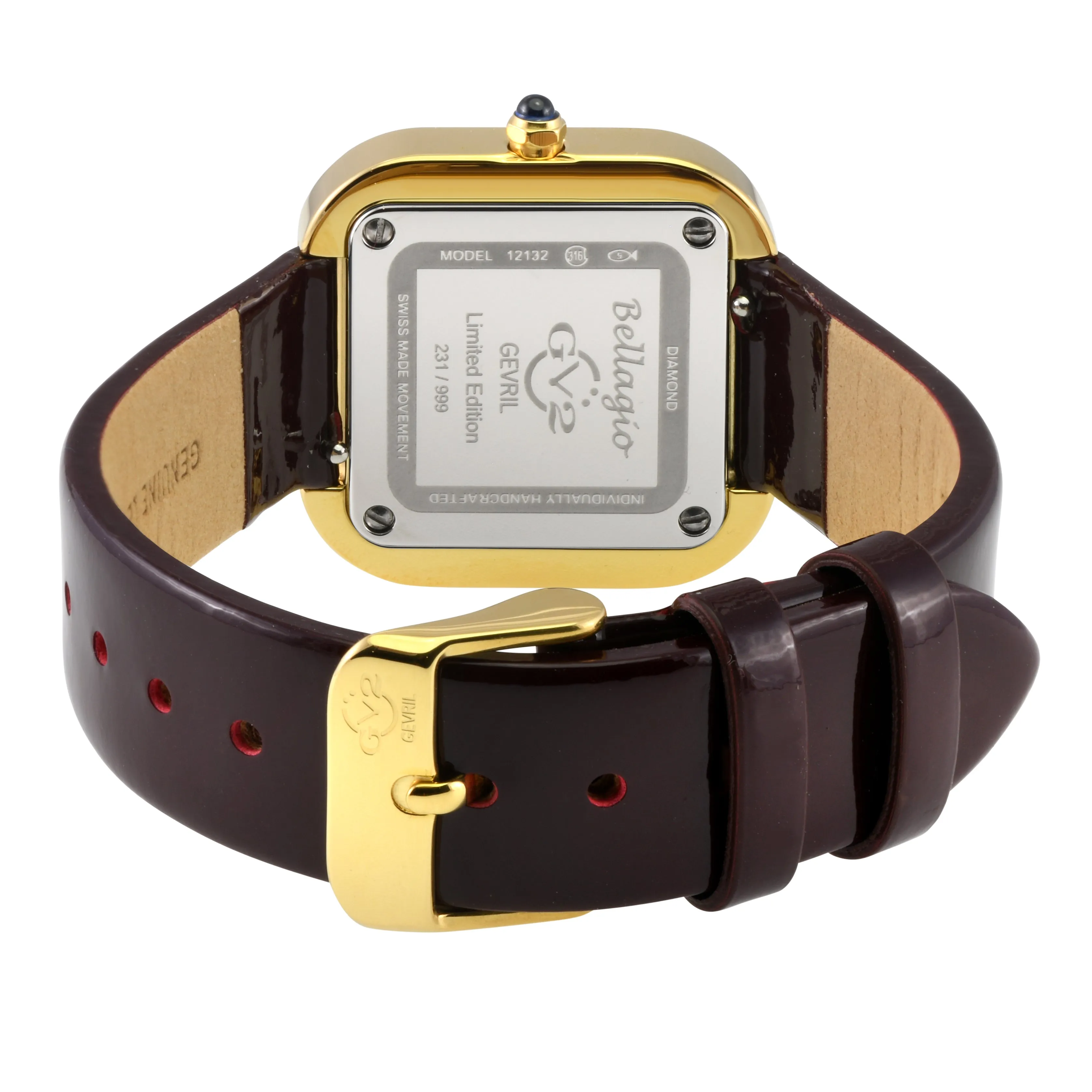 GV2 by Gevril Women's Bellagio 30mm Quartz Watch 12132 sold by Ruumur product image thumbnail 2